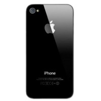 CAPA TEASEIRA VIDRO PRETO PARA IPHONE 4S 4GS